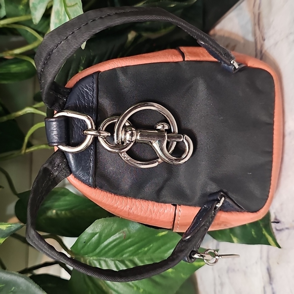 Coach Multicolor Mini Backpack Keychain - Picture 7 of 11
